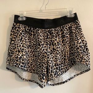 Outdoor Voices Leopard Relay Shorts